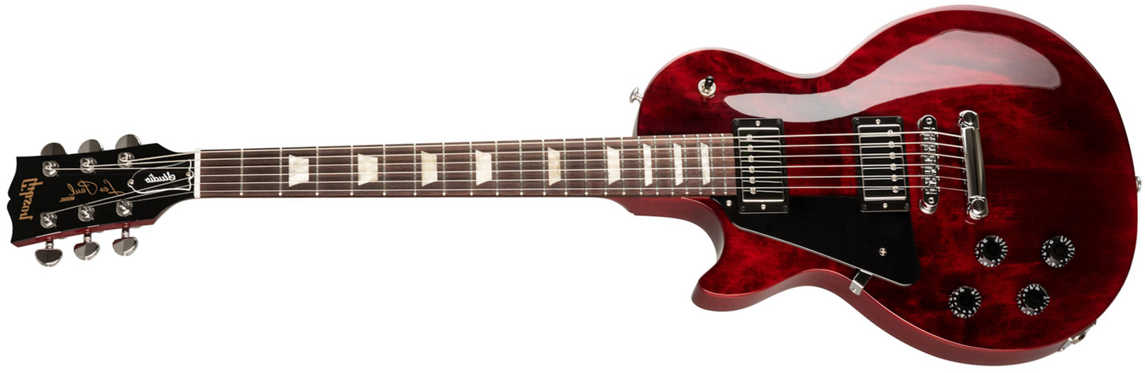 Gibson Les Paul Studio Modern 2020 Lh Gaucher 2h Ht Rw - Wine Red - E-Gitarre für Linkshänder - Main picture