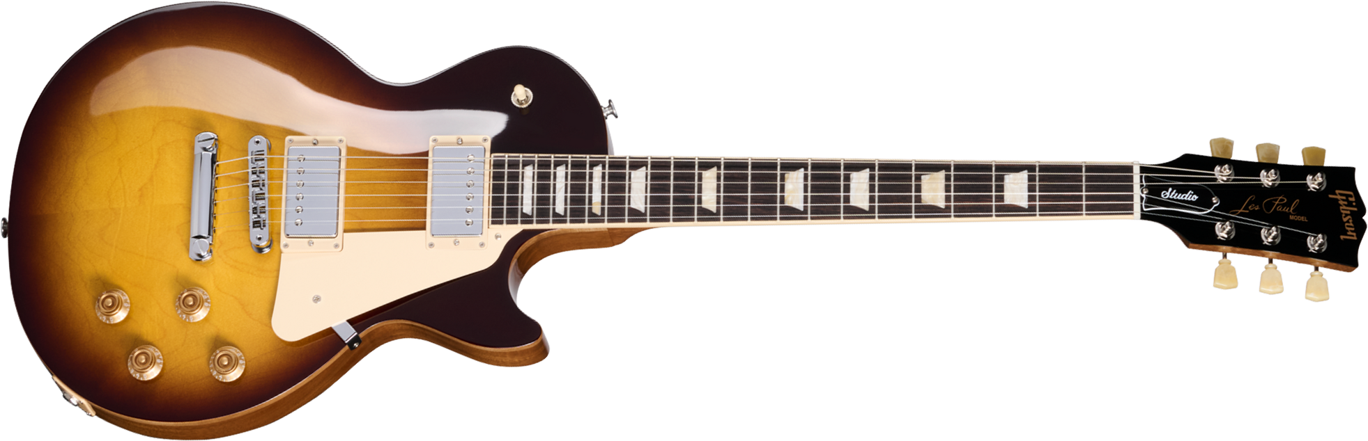 Gibson Les Paul Studio Modern 2h Burstbucker Pro Ht Rw - Tobacco Burst - Single-Cut-E-Gitarre - Main picture