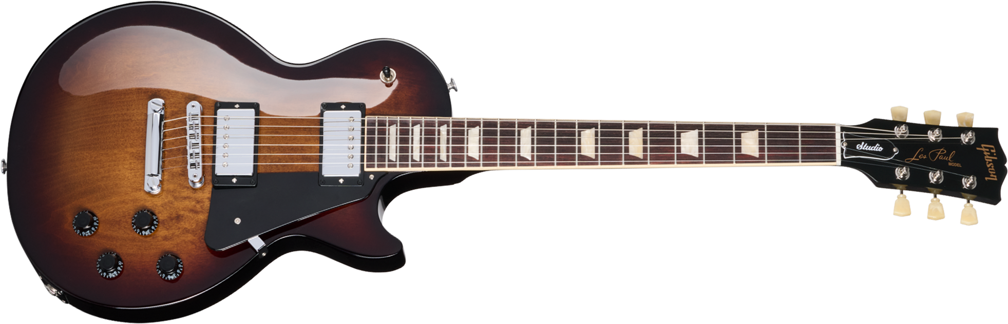 Gibson Les Paul Studio Modern 2h Burstbucker Pro Ht Rw - Smokehouse Burst - Single-Cut-E-Gitarre - Main picture