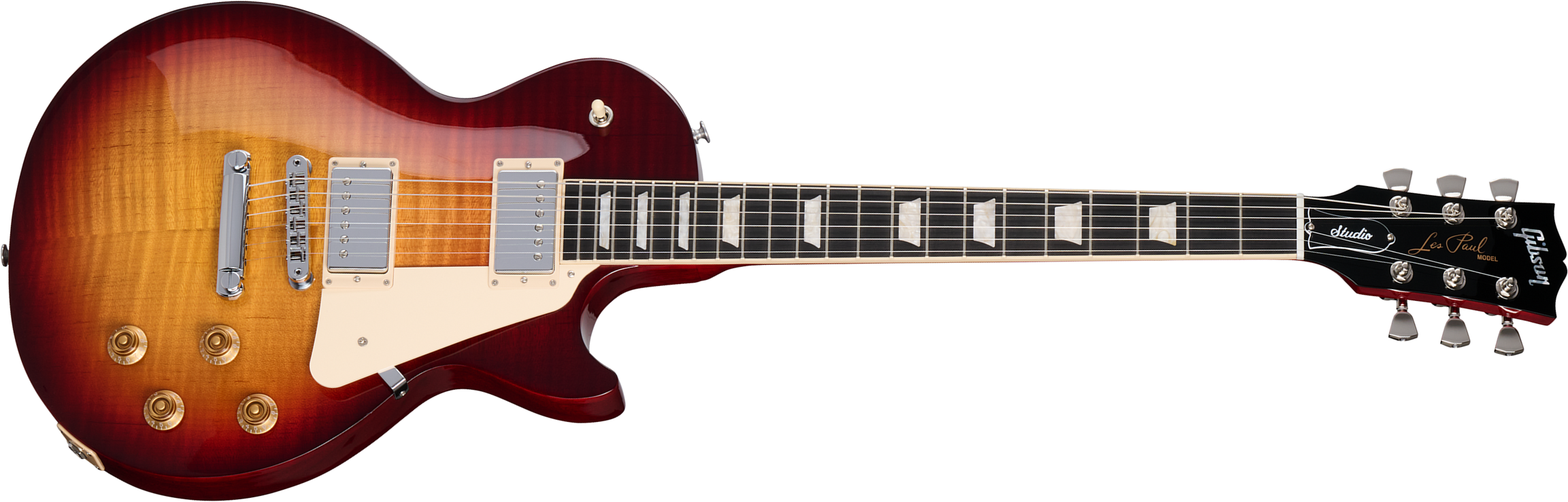 Gibson Les Paul Studio Session 2h Ht Eb - Bourbon Burst - Single-Cut-E-Gitarre - Main picture