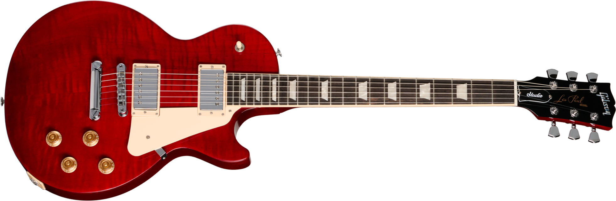 Gibson Les Paul Studio Session Modern 2h Ht Rw - Cherry - Single-Cut-E-Gitarre - Main picture