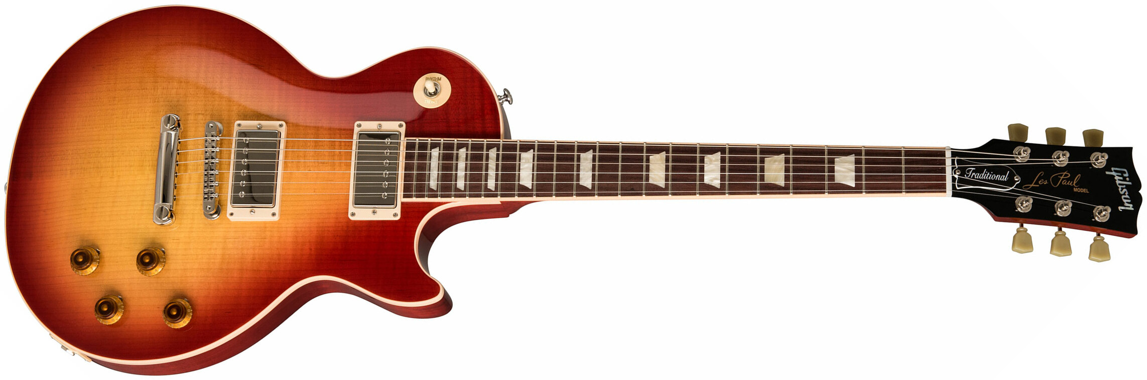 Gibson Les Paul Traditional 2019 2h Ht Rw - Heritage Cherry Sunburst - Single-Cut-E-Gitarre - Main picture