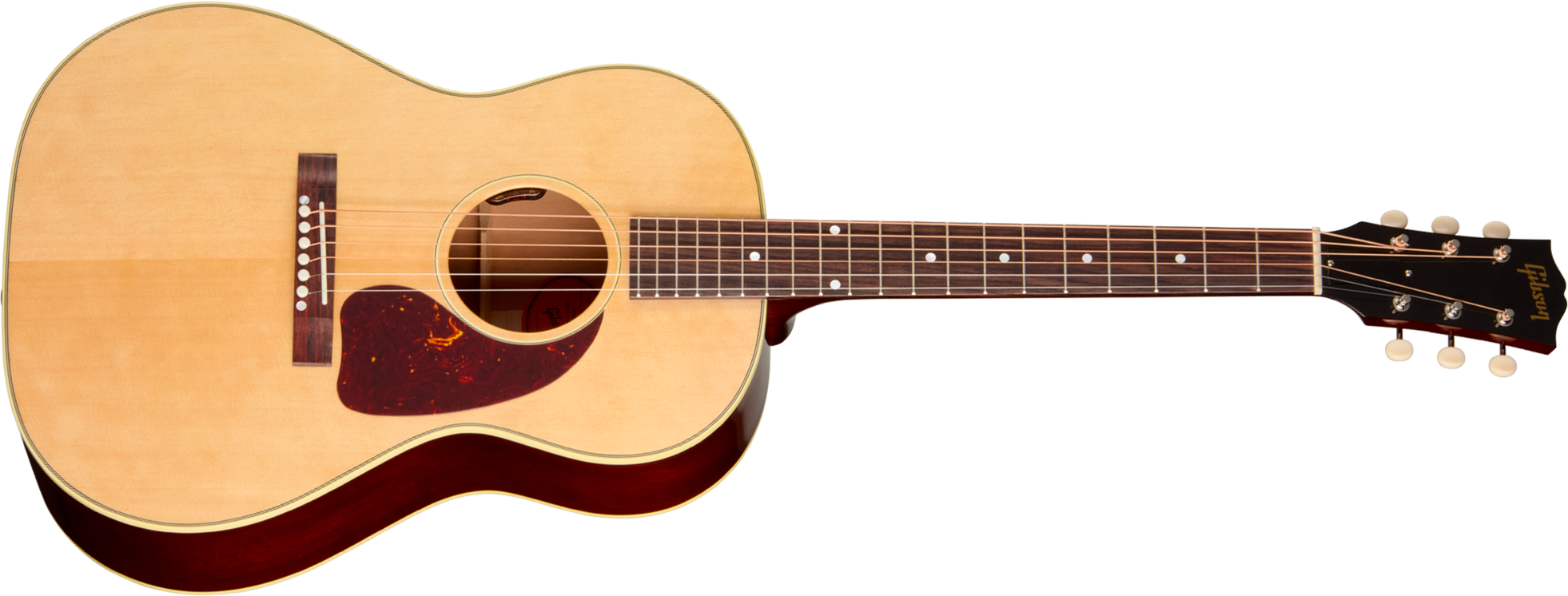 Gibson Lg2 50s Original Concert Epicea Acajou Rw - Antique Natural - Folk-Gitarre - Main picture