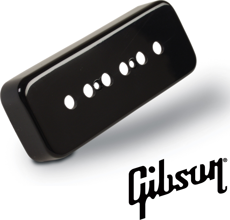 Gibson P90 Soap Bar Black - Tonabnehmerkappen - Main picture