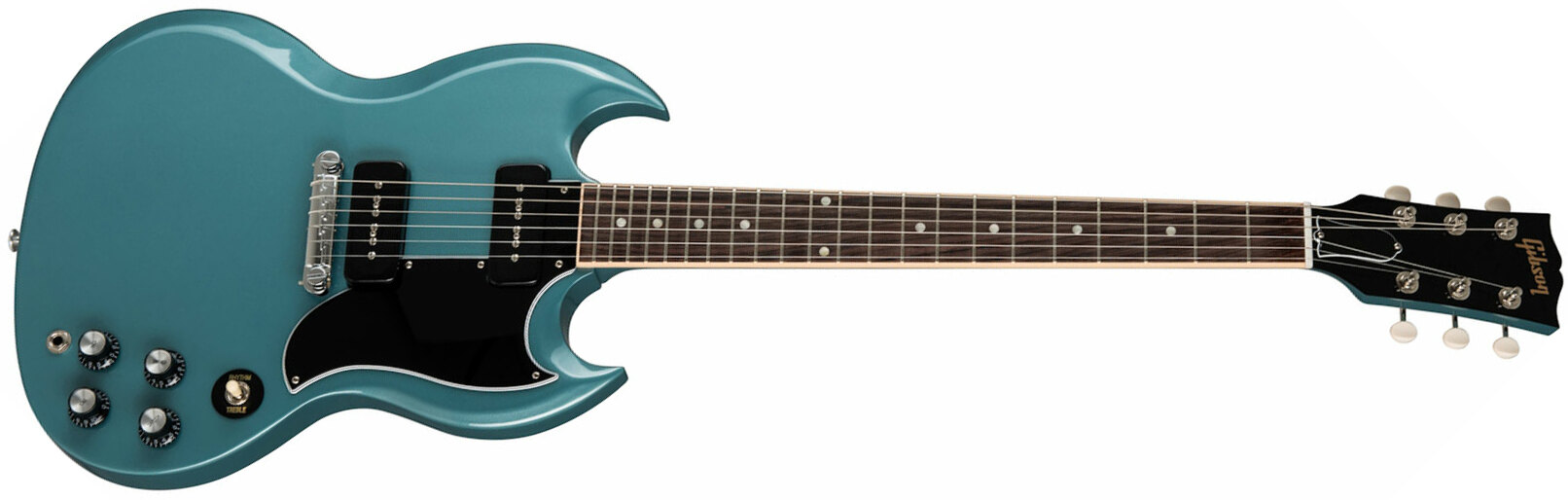 Gibson Sg Special Original P90 - Pelham Blue - Retro-Rock-E-Gitarre - Main picture