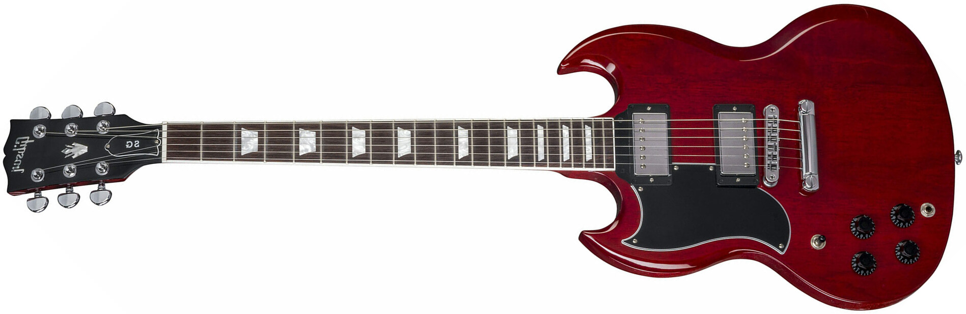 Gibson Sg Standard 2018 Lh Gaucher - Heritage Cherry - E-Gitarre für Linkshänder - Main picture
