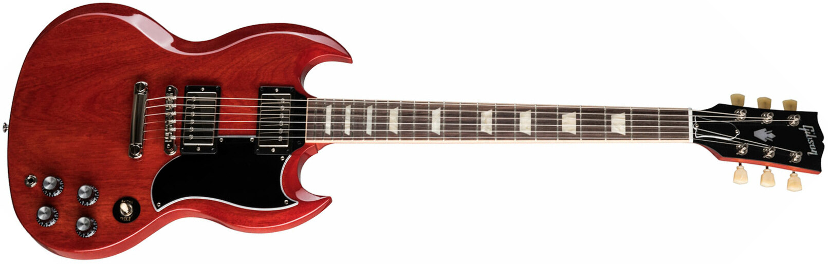 Gibson Sg Standard '61 2h Ht Rw - Vintage Cherry - Retro-Rock-E-Gitarre - Main picture