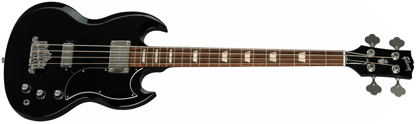 Gibson Sg Standard Bass Original Short Scale Rw - Ebony - Solidbody E-bass - Main picture