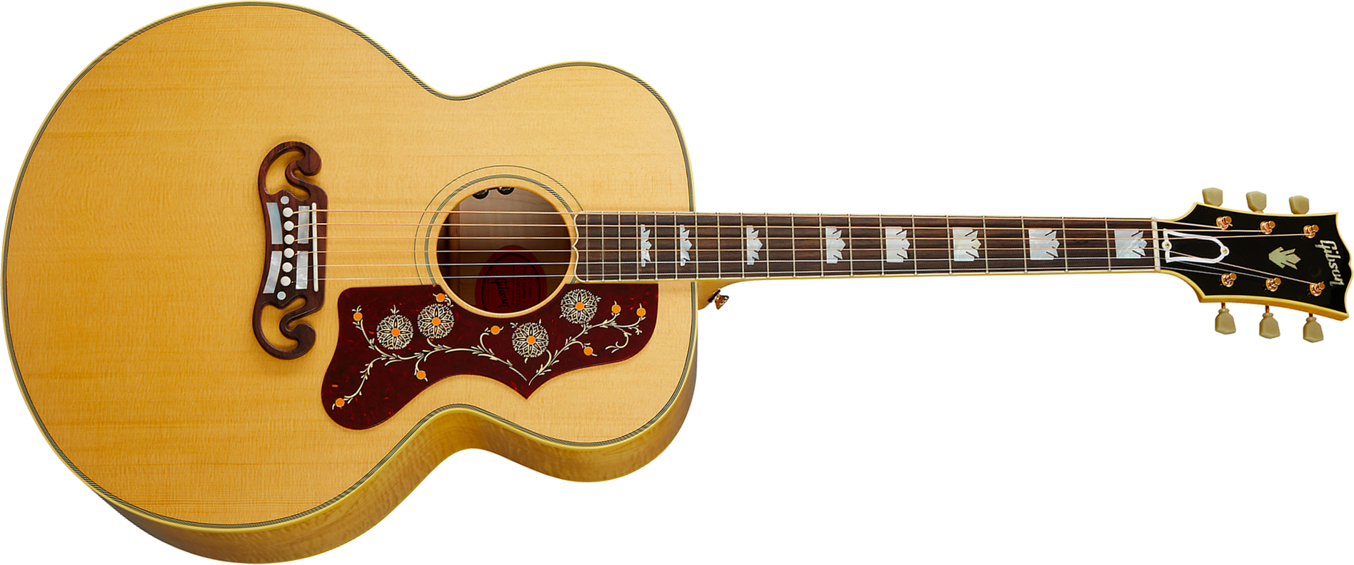 Gibson Sj200 Original (baggs Hifi Dna) Jumbo Epicea Erable Rw - Antique Natural - Folk-Gitarre - Main picture