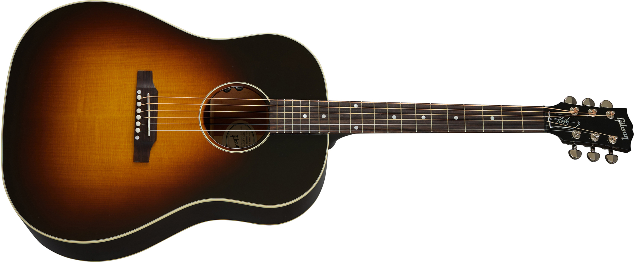 Gibson Slash J-45 2020 Signature Epicea Acajou Rw - November Burst - Elektroakustische Gitarre - Main picture