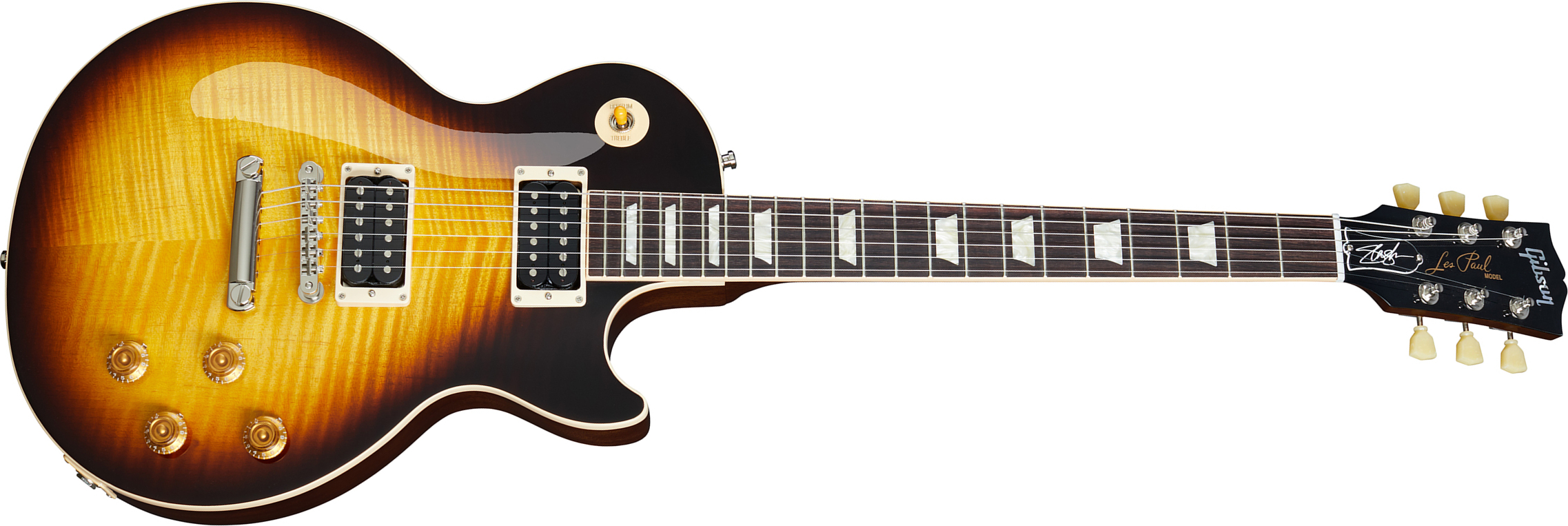Gibson Slash Les Paul Standard 50's 2020 Original Signature 2h Ht Rw - November Burst - Single-Cut-E-Gitarre - Main picture