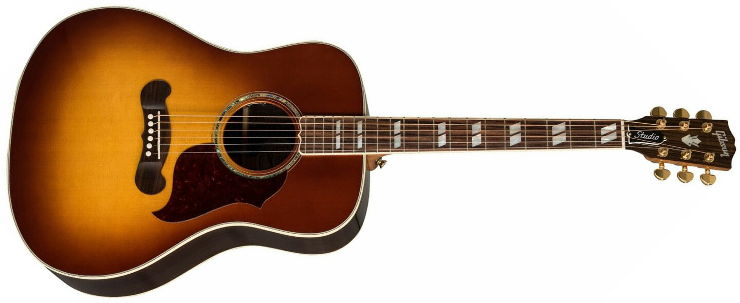 Gibson Songwriter 2019 Dreadnought Epicea Palissandre Rw - Burst - Westerngitarre & electro - Main picture