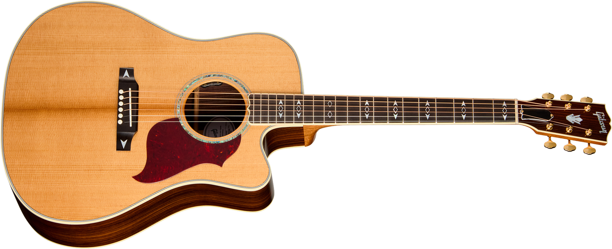 Gibson Songwriter Recording Artist (baggs Hifi Dna) Dreadnought Cw Epicea Palissandre Eb - Antique Natural - Folk-Gitarre - Main picture
