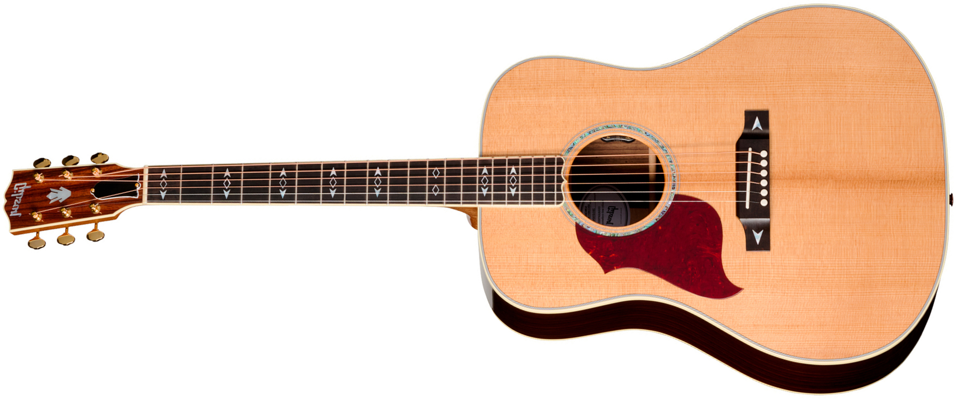 Gibson Songwriter Recording Artist Lh (baggs Hifi Dna) Dreadnought Gaucher Epicea Palissandre Eb - Antique Natural - Folk-Gitarre - Main picture