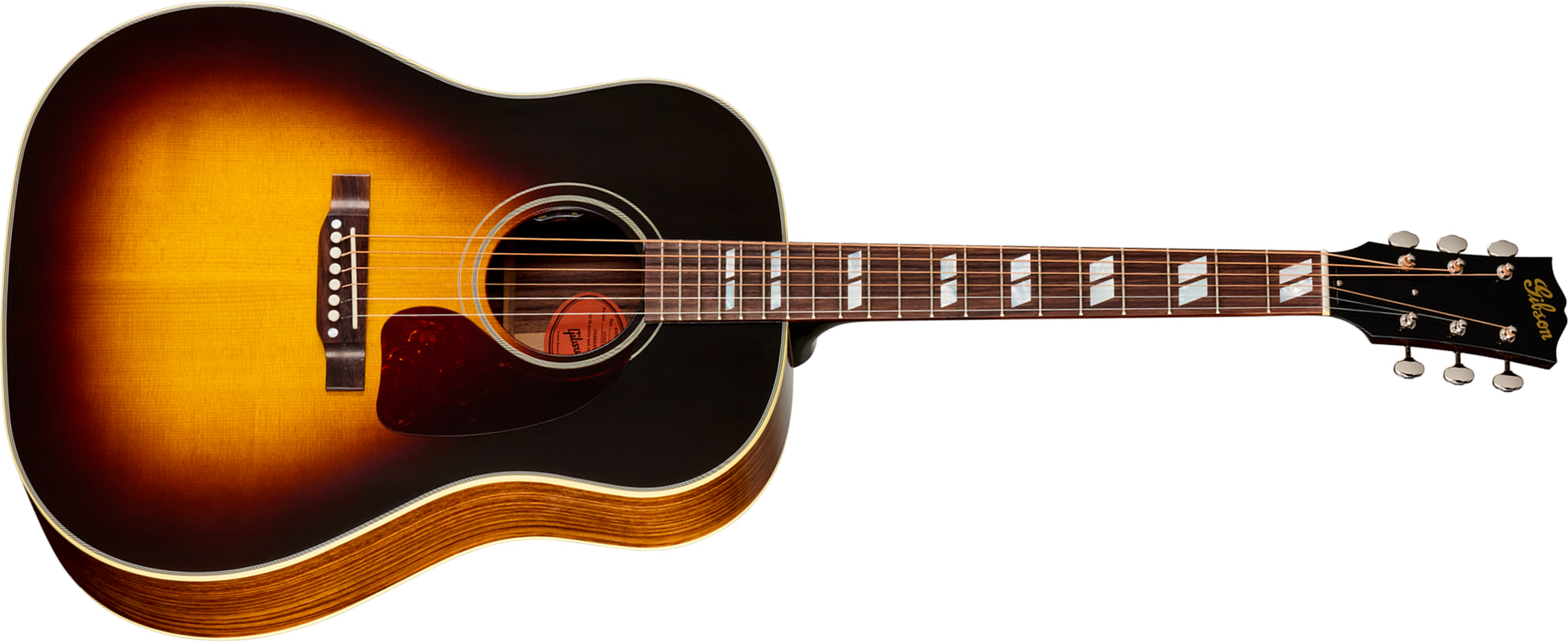 Gibson Southern Jumbo 40s Original (baggs Hifi Dna) Dreadnought Epicea Palissandre Rw - Vintage Sunburst - Folk-Gitarre - Main picture