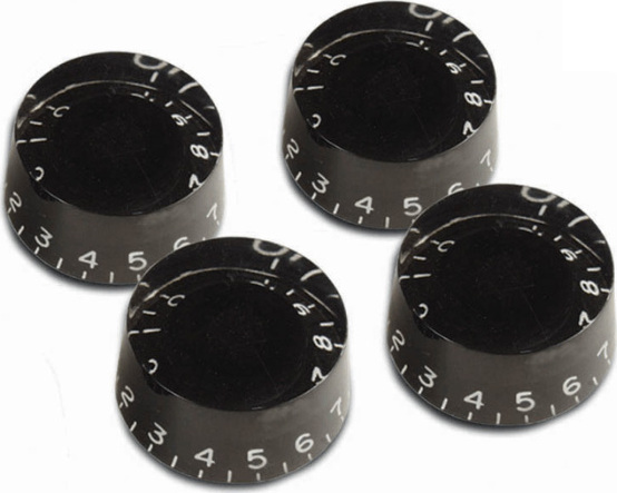 Gibson Speed Knobs 4 Pack Black - Knöpfe - Main picture