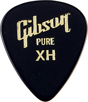 Gibson Standard Style Guitar Pick Rounded 351 Celluloid Extra Heavy - Plektren - Main picture