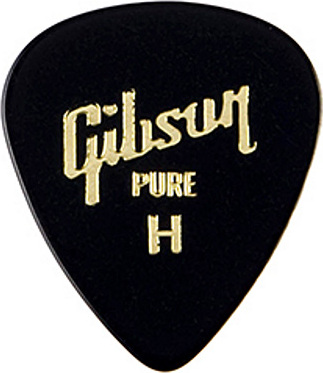 Gibson Standard Style Guitar Pick Rounded 351 Celluloid Heavy - Plektren - Main picture