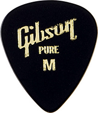 Gibson Standard Style Guitar Pick Rounded 351 Celluloid Medium - Plektren - Main picture