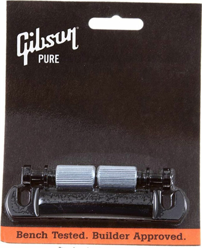Gibson Stop Bar Tailpiece Black - Saitenhalter - Main picture