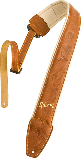 Gibson The Montana Premium Comfort Guitar Strap Cuir - Gitarrengurt - Main picture