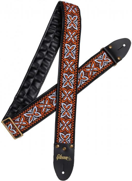 Gitarrengurt Gibson The Orange Lily Guitar Strap