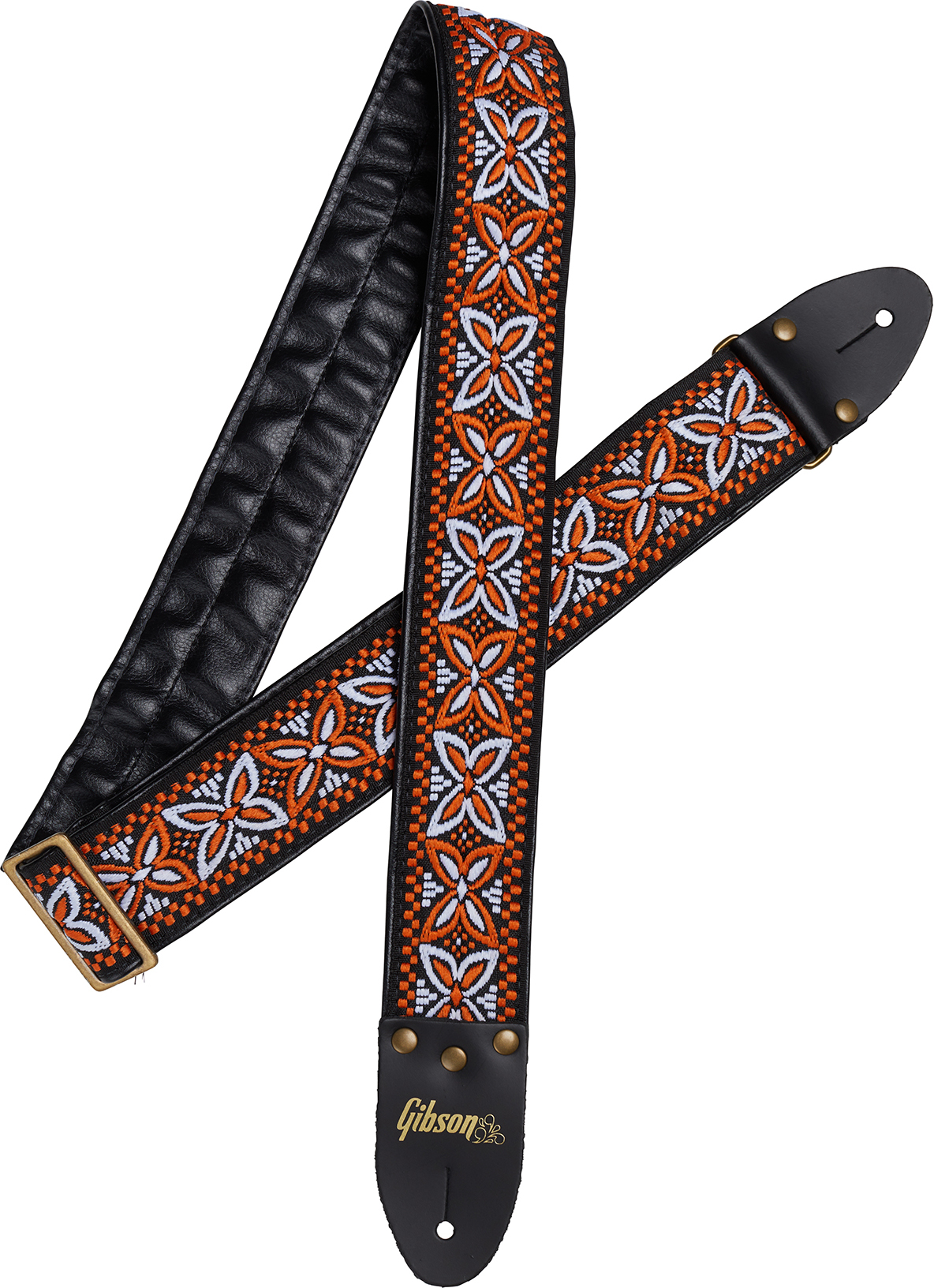 Gibson The Orange Lily Guitar Strap Nylon - Gitarrengurt - Main picture