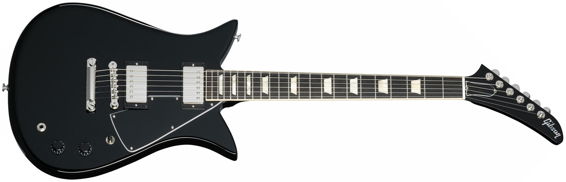 Gibson Theodore Standard Original 2h Ht Rw - Ebony - Retro-Rock-E-Gitarre - Main picture