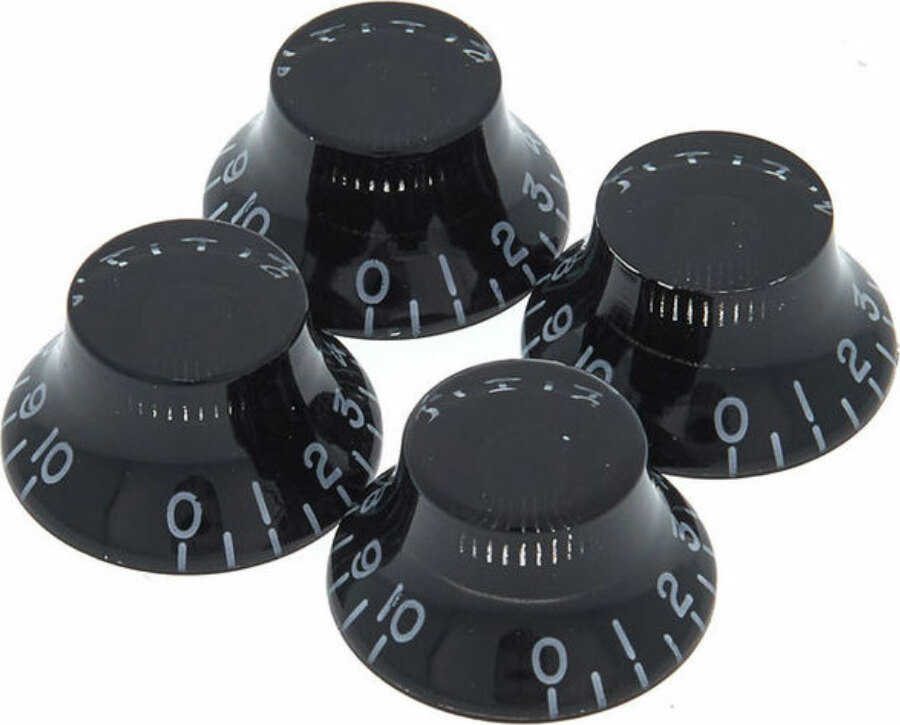 Gibson Top Hat Knobs 4-pack Black - Knöpfe - Main picture