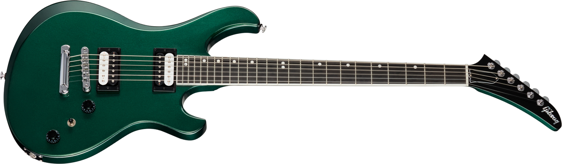 Gibson Victory Baritone Usa 2h Ht Eb - British Racing Green - Bariton E-Gitarre - Main picture