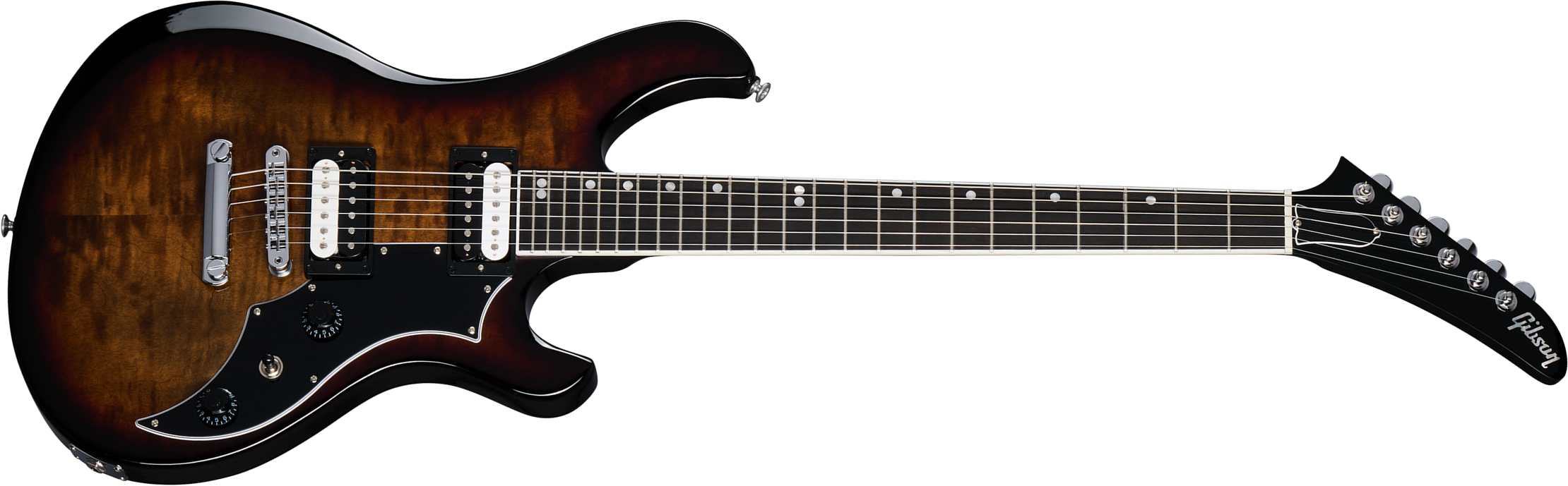 Gibson Victory Figured Top Usa 2h Ht Eb - Smokehouse Burst - Double Cut E-Gitarre - Main picture
