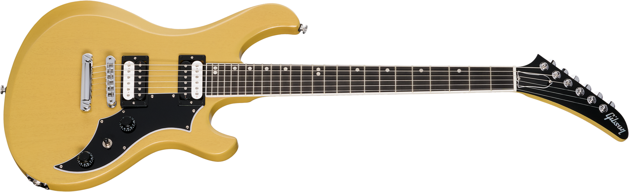 Gibson Victory Usa 2h Ht Eb - Tv Yellow Satin - Double Cut E-Gitarre - Main picture