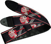 Gibson Woven Style Logo 2 Red - Gitarrengurt - Main picture