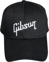 Kappe Gibson Black Trucker Snapback - Einzigartige größe