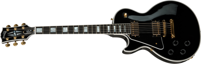 Gibson Custom Shop Les Paul Custom Linkshänder - Ebony