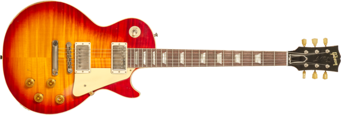 Gibson Custom Shop M2M 1959 Les Paul Standard Reissue #934231 - Murphy lab heavy aged factory burst