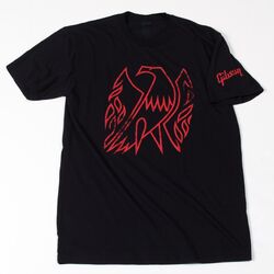 T-shirt Gibson Firebird T Large Black - L