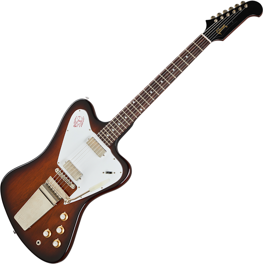 Gibson Custom Shop 1965 Non Reverse Firebird V Vibrola 2mh Trem Rw - Vos Vintage Sunburst - Retro-Rock-E-Gitarre - Variation 1