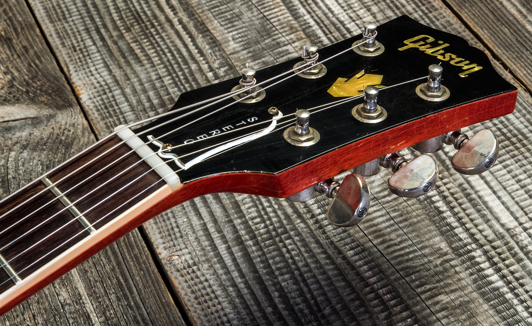 Gibson Custom Shop Bb King Es-335 Live At The Regal 2h Trem Bigsby Rw #bbregal90 - Murphy Lab Aged Argentine Grey - Signature-E-Gitarre - Variation 8