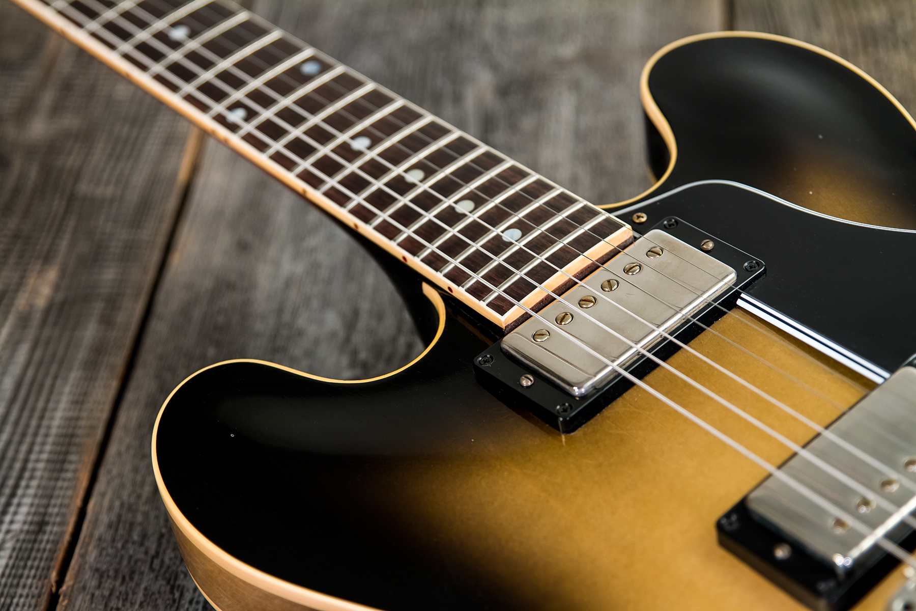 Gibson Custom Shop Bb King Es-335 Live At The Regal 2h Trem Bigsby Rw #bbregal90 - Murphy Lab Aged Argentine Grey - Signature-E-Gitarre - Variation 4