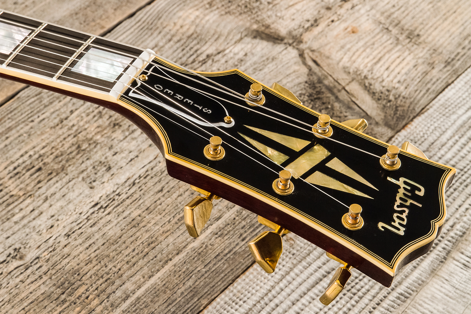 Gibson Custom Shop Bb King Es355 1974 Rumble In The Jungle 2h Trem Eb #bbes33505 - Murphy Lab Light Aged Walnut - Semi-Hollow E-Gitarre - Variation 15