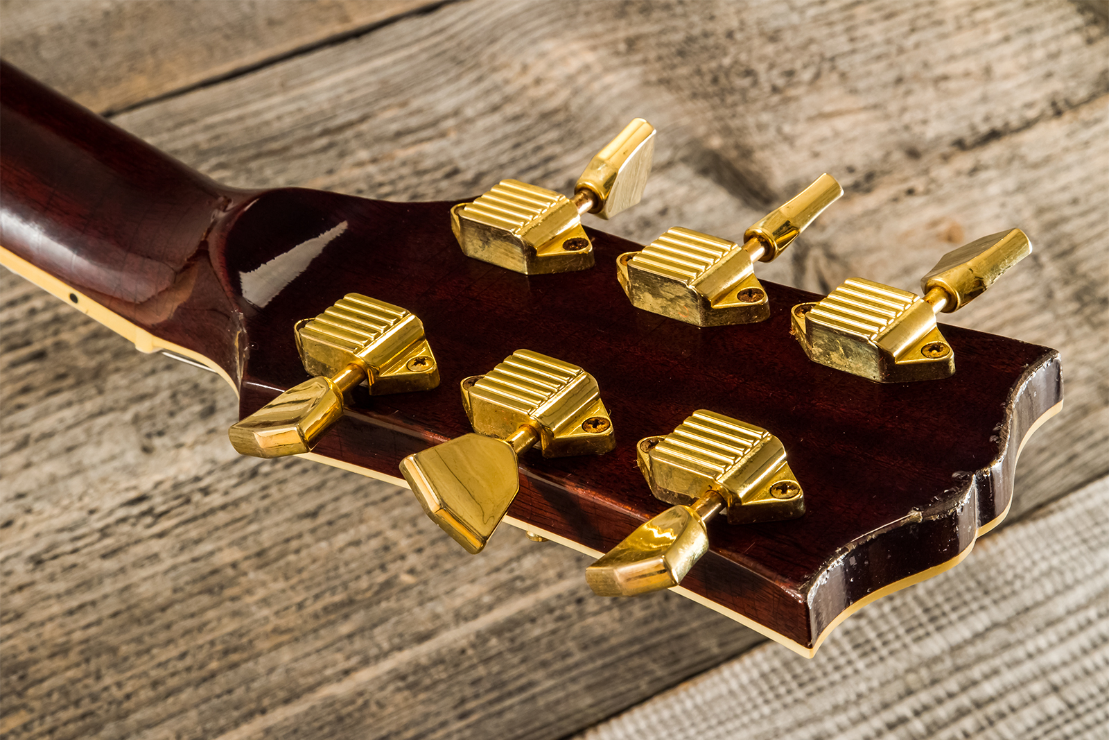 Gibson Custom Shop Bb King Es355 1974 Rumble In The Jungle 2h Trem Eb #bbes33505 - Murphy Lab Light Aged Walnut - Semi-Hollow E-Gitarre - Variation 20