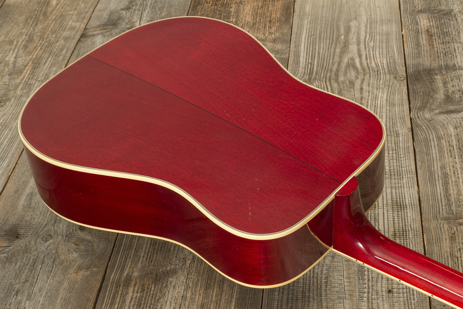 Gibson Custom Shop Country Western 1963 Dreadnought Epicea Acajou Rw - Murphy Lab Heavy Aged Smoked Natural - Folk-Gitarre - Variation 10