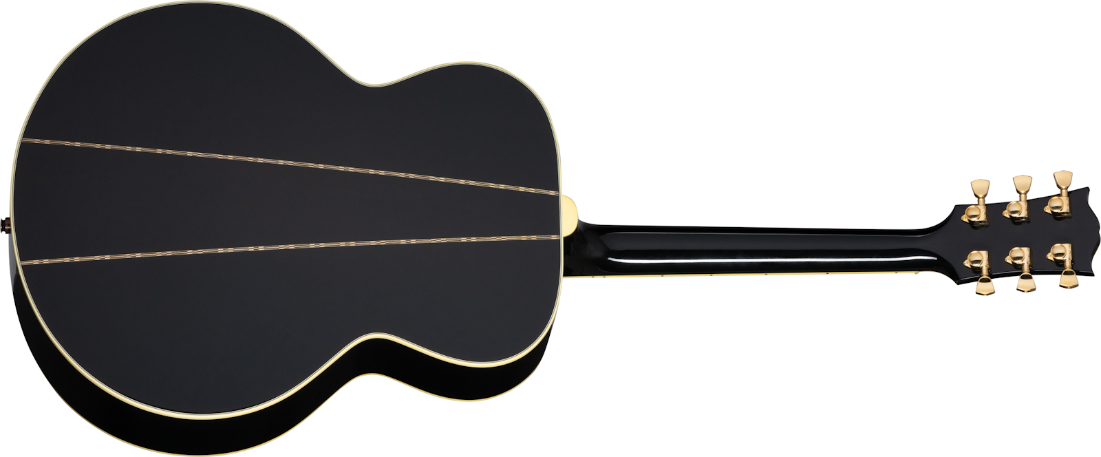 Gibson Custom Shop Elvis Presley Sj-200 Signature Jumbo Epicea Palissandre Rw - Ebony - Westerngitarre & electro - Variation 1