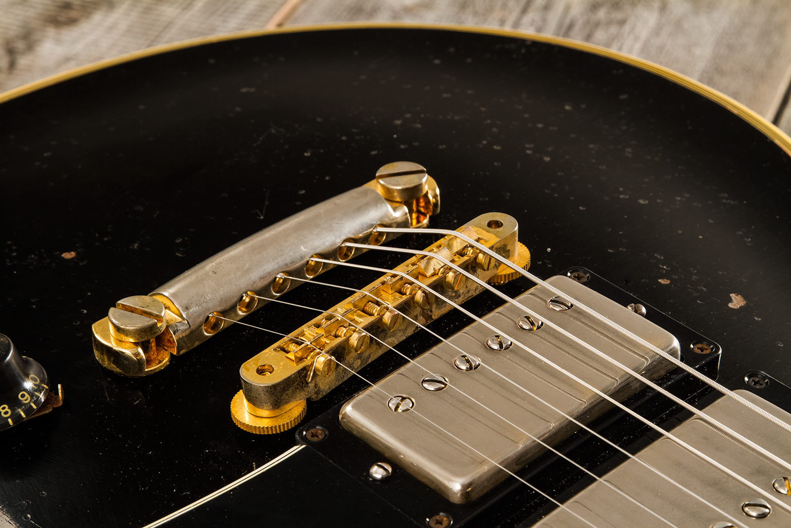 Gibson Custom Shop Eric Clapton Les Paul Custom 1958 Signature 2h Ht Eb #ec027 - Murphy Lab Ebony - Single-Cut-E-Gitarre - Variation 16