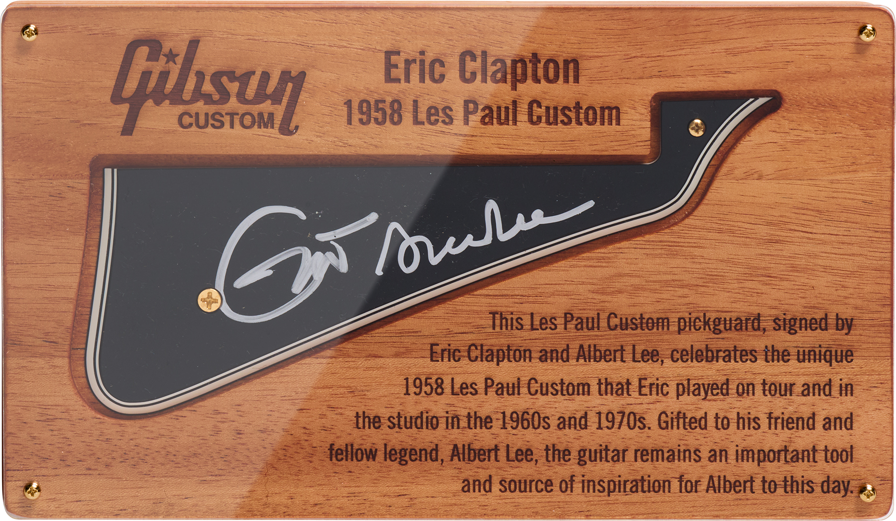 Gibson Custom Shop Eric Clapton Les Paul Custom 1958 Signature 2h Ht Eb - Murphy Lab Ebony - Signature-E-Gitarre - Variation 18