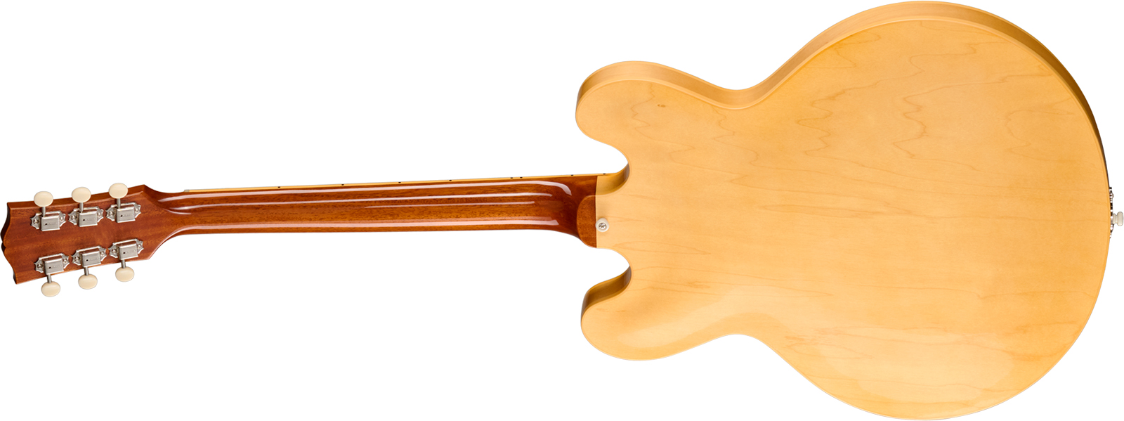Gibson Custom Shop Es330 1959 Reissue Historic 2s P90 Ht Rw - Vintage Natural (vos Hardware) - Semi-Hollow E-Gitarre - Variation 1