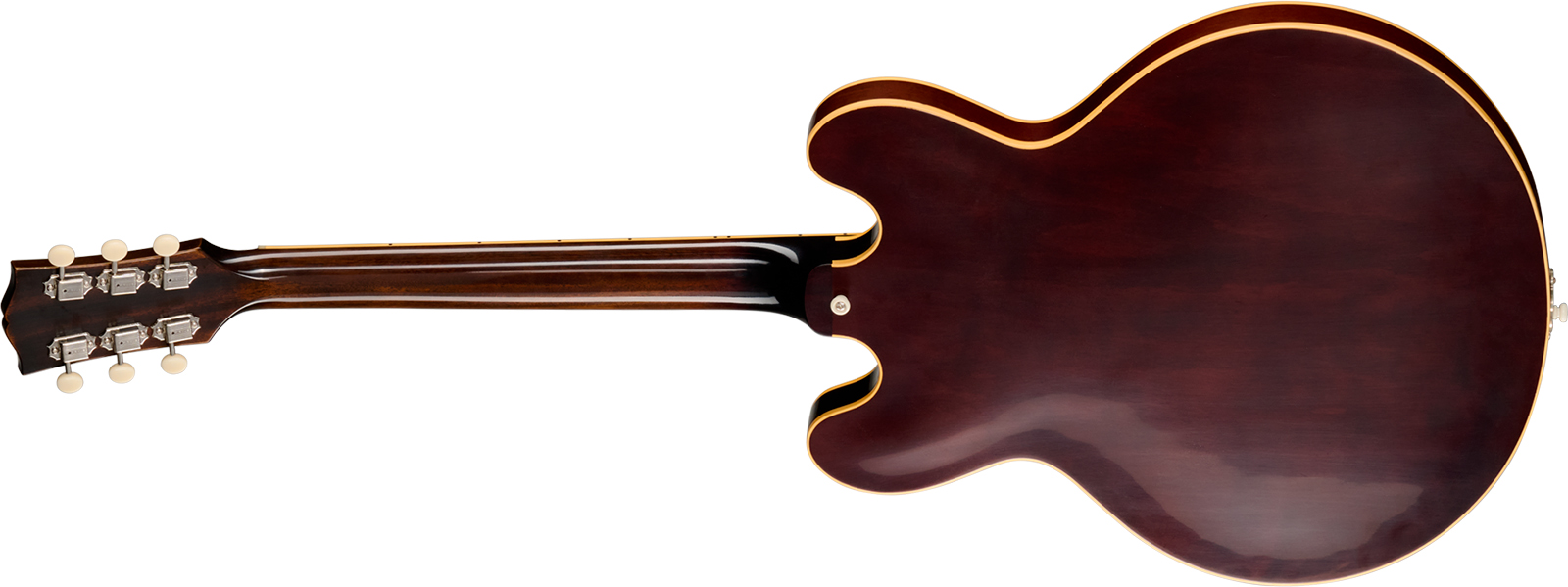 Gibson Custom Shop Es330 1959 Reissue Historic 2s P90 Ht Rw - Vintage Burst (vos Hardware) - Semi-Hollow E-Gitarre - Variation 1