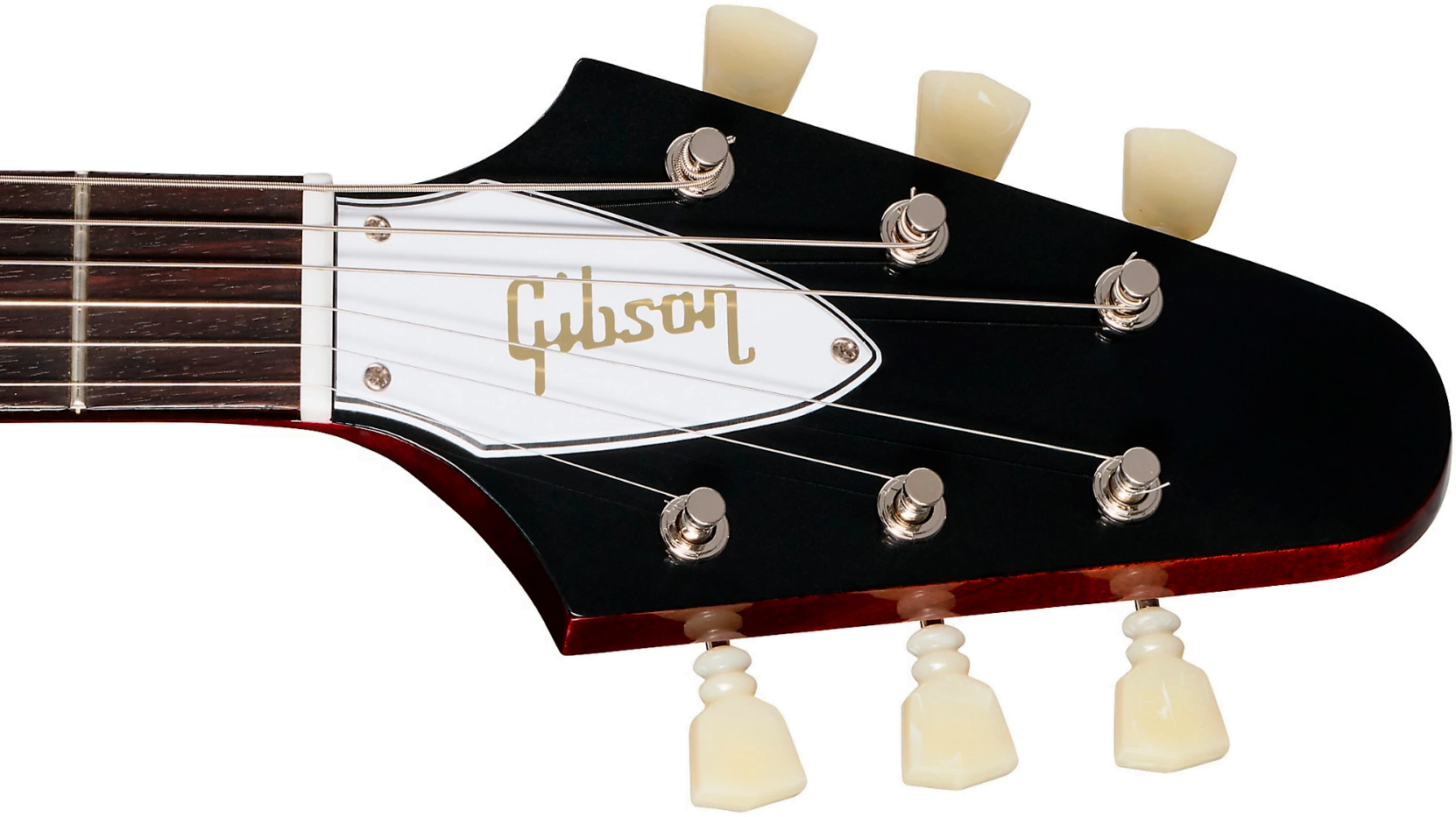 Gibson Custom Shop Flying V 1971 Reissue 2h Ht Rw - Medallion Cherry - Retro-Rock-E-Gitarre - Variation 5
