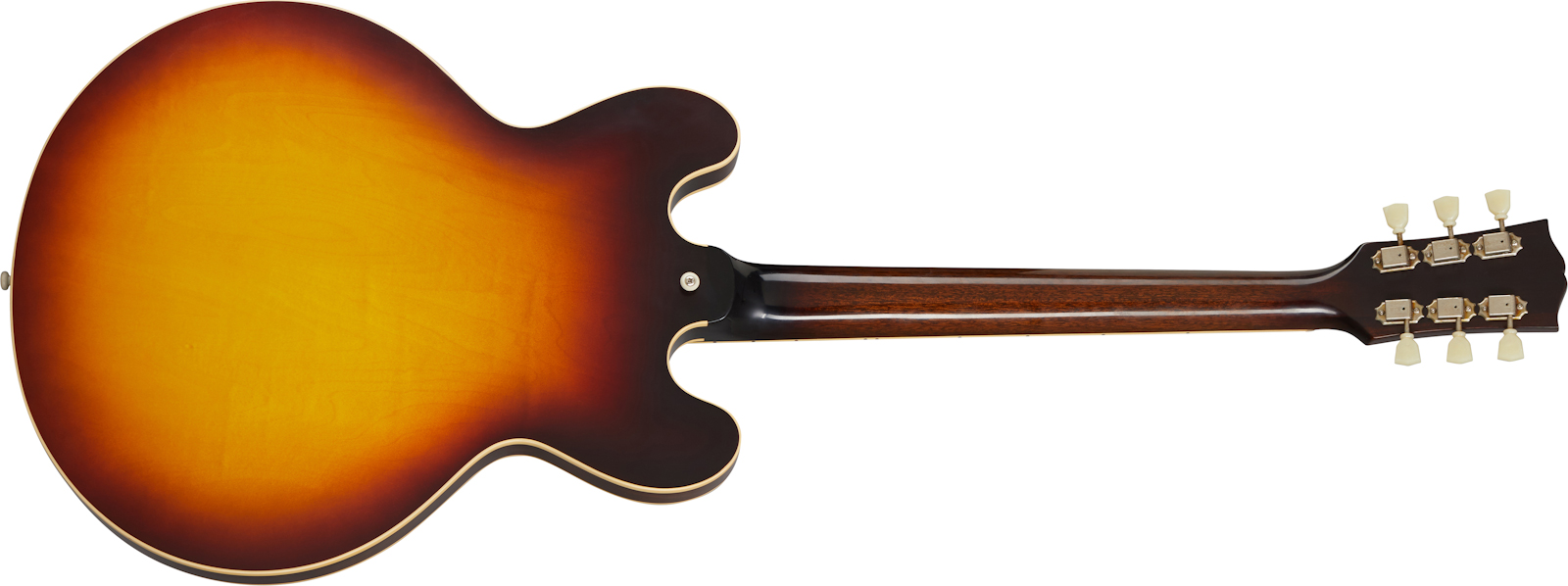 Gibson Custom Shop Historic Es335 Reissue 1959 2h Ht Rw - Vintage Burst - Semi-Hollow E-Gitarre - Variation 1